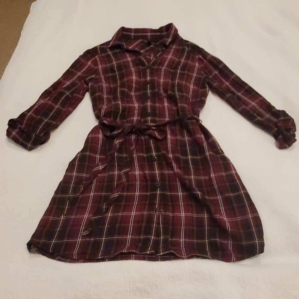 Banana Republic Plaid dress